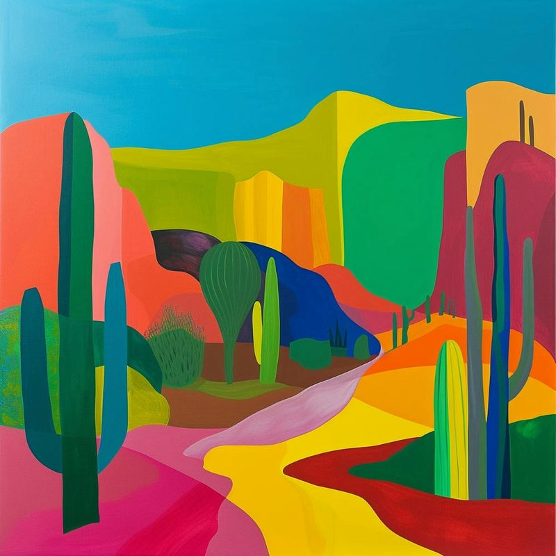 Abstract Travel Collection Mexico 1