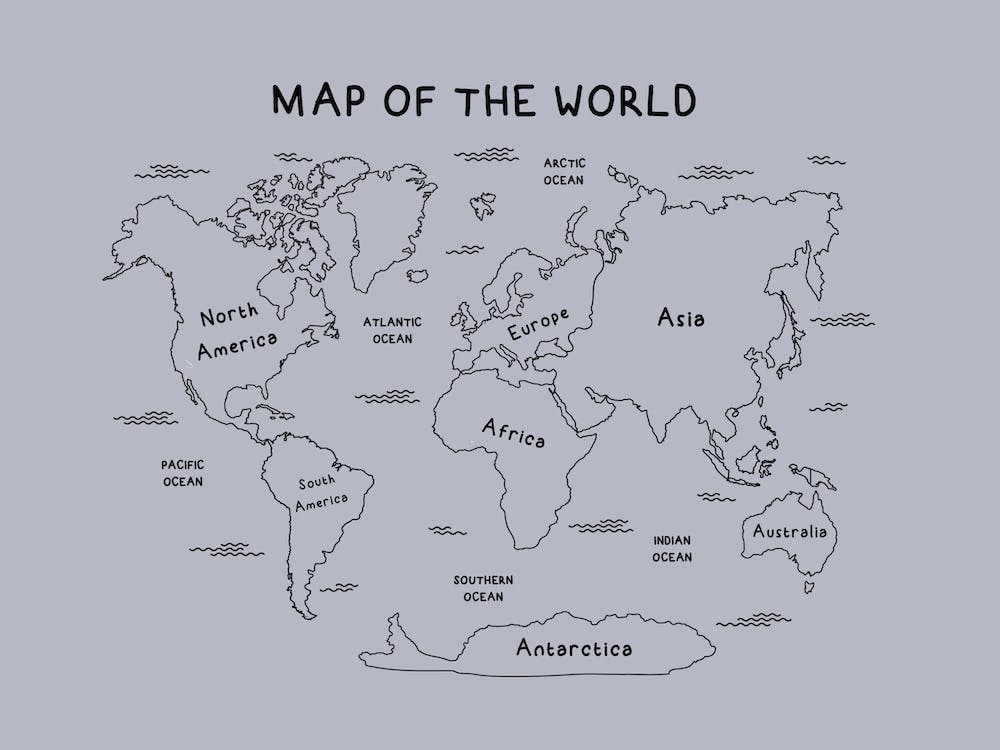 Blue Map