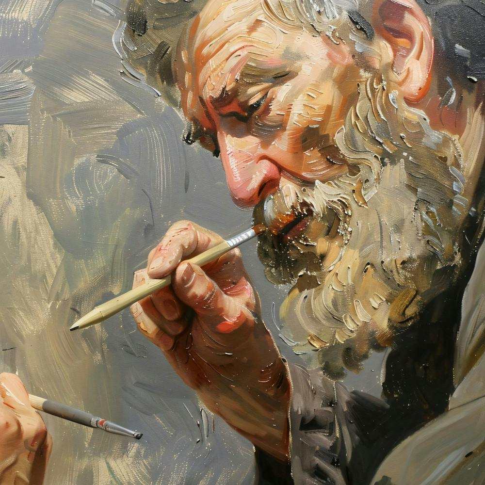Portrait Of A Painter