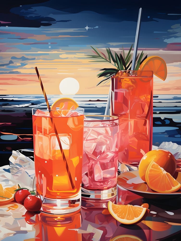 Sunset Cocktails