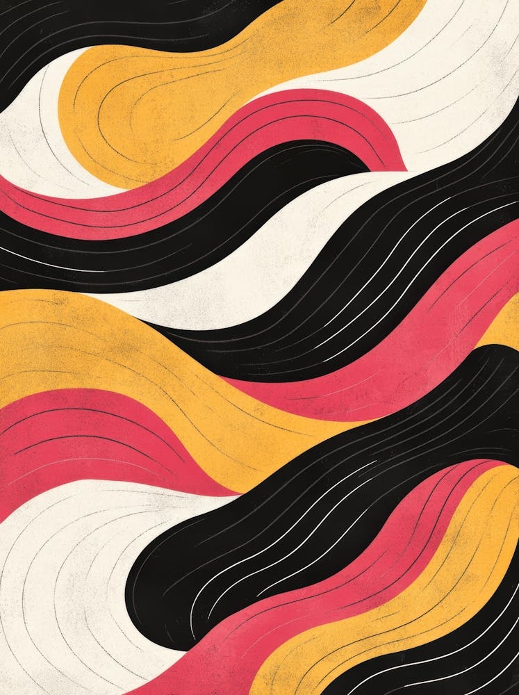 Abstract Wave Painting 21