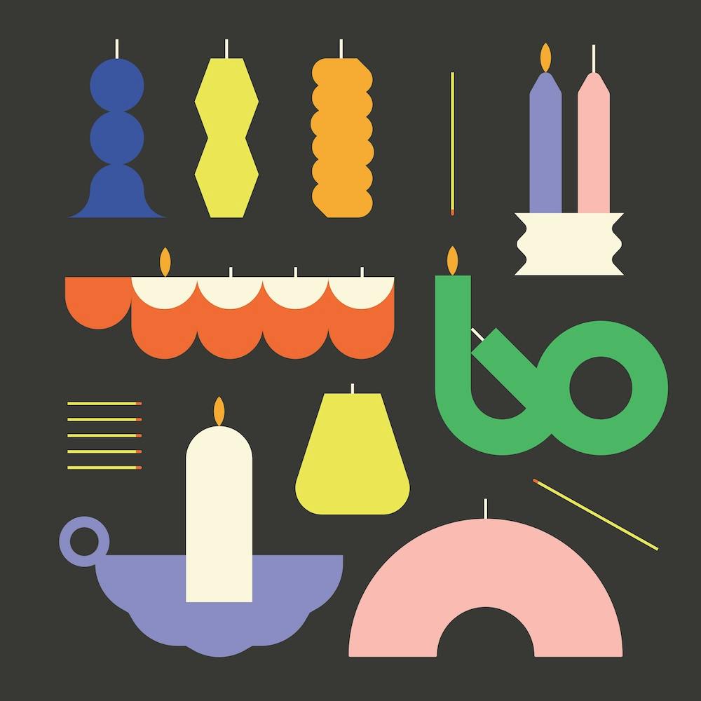 Candle Collection Square