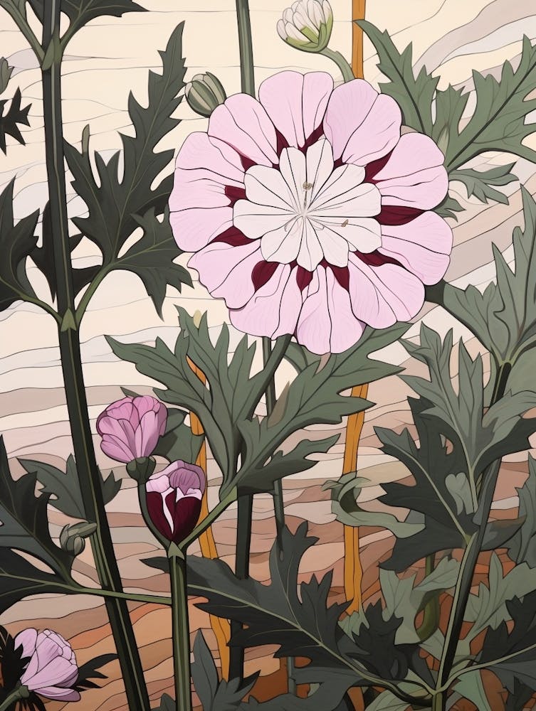 Flower Illustration Phlox 3