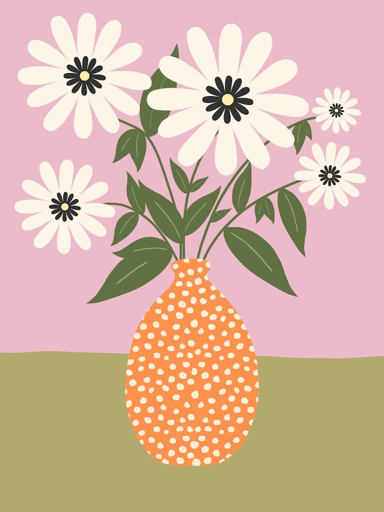 Composition Florale Dans Un Vase | 02