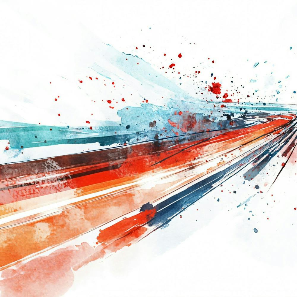 Peinture Abstraite à l'Aquarelle 24