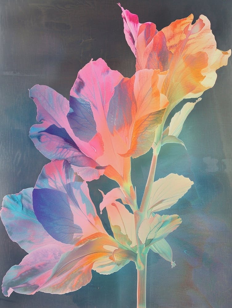 Iridescent Flower Coral Bells