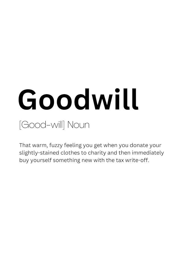Goodwill Definition Meaning 1