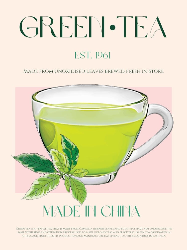 Green Tea Mid Century
