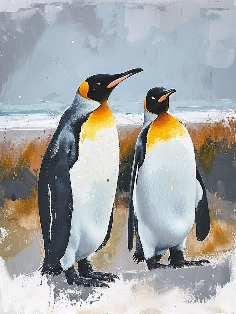 King Penguin Salisbury Plain Colour Block Painting 1