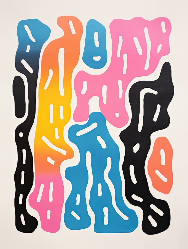 Solar Maze Celestial Biomorphic Art