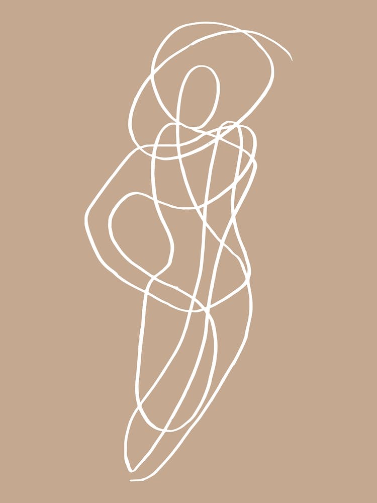 Tangled Lines Woman 1