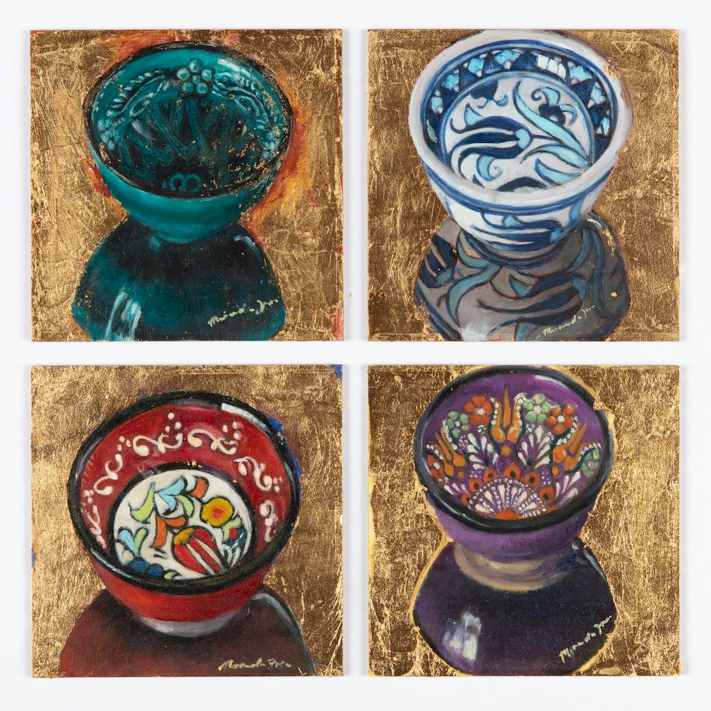 Turkish Decorative Bowls Square