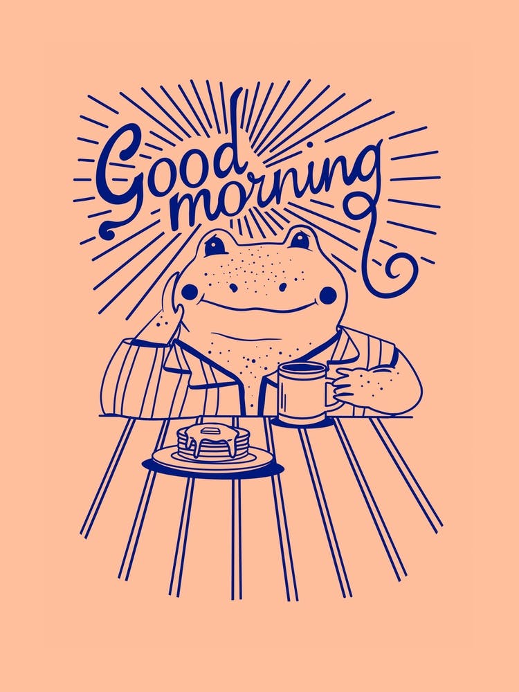 Breakfast Frog