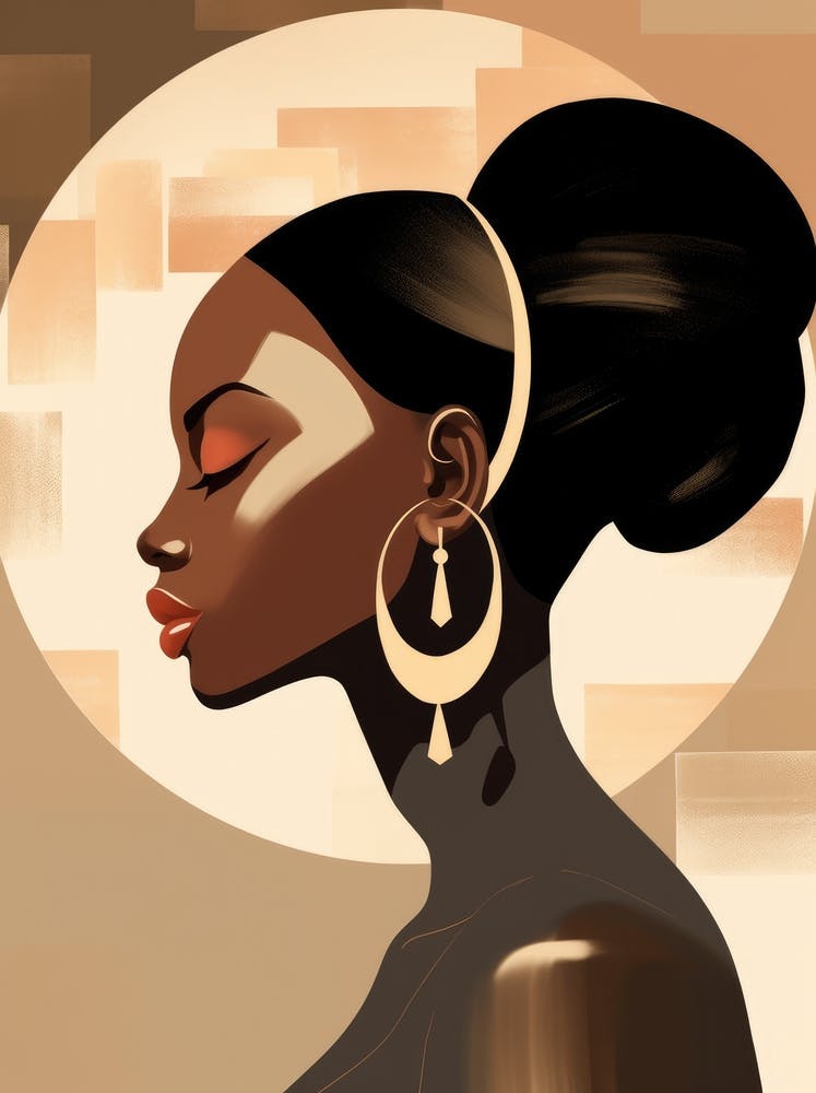 Afro-American Woman 20