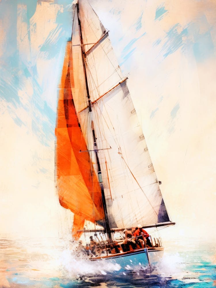 Sailboat In The Ocean 5 sport