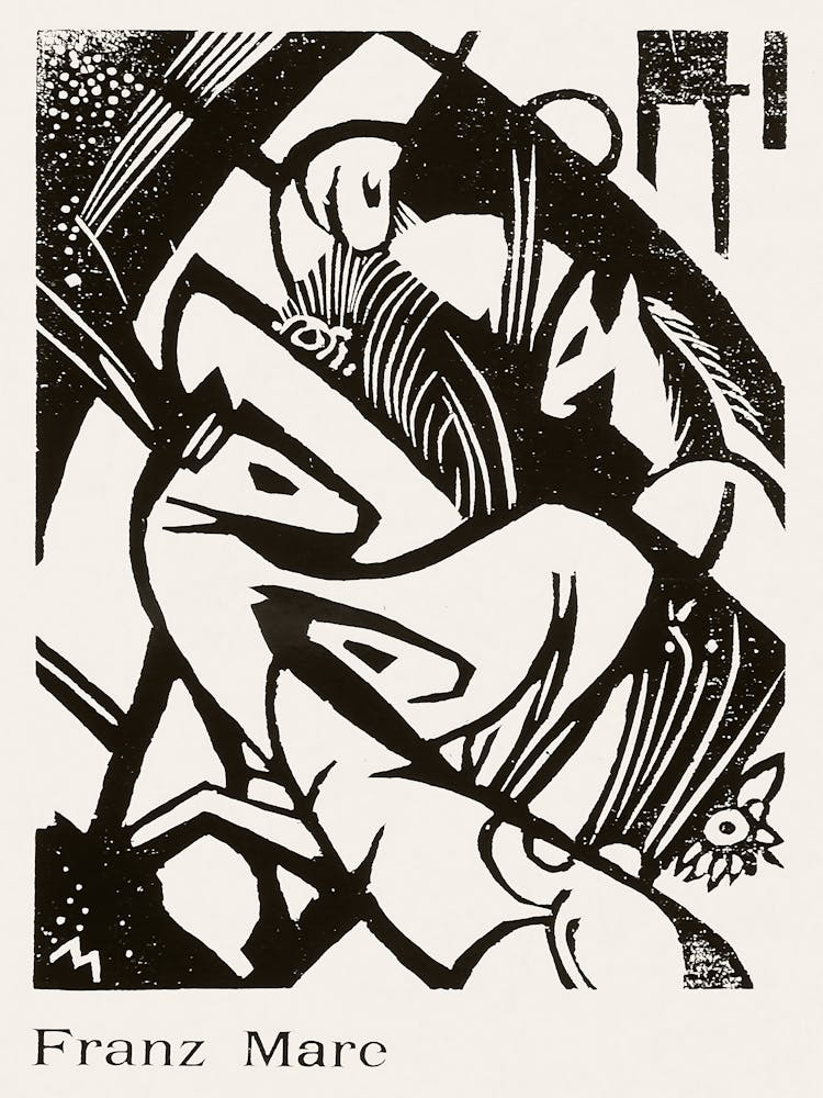 Horses (1912), Franz Marc