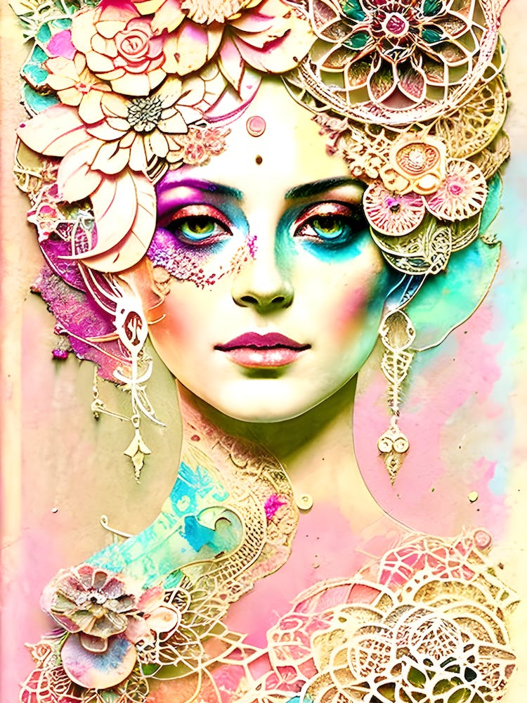 Peach Porcelain - Face the Crowd, Don't Be A Face In the Crowd - Lady Diva Boss