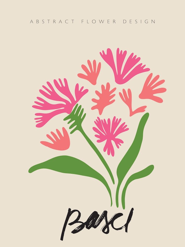 Basel Matisse Inspired Flower