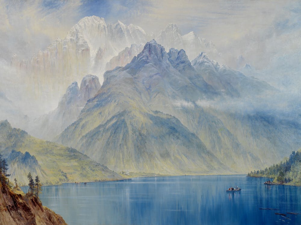 Lake In The Mountains