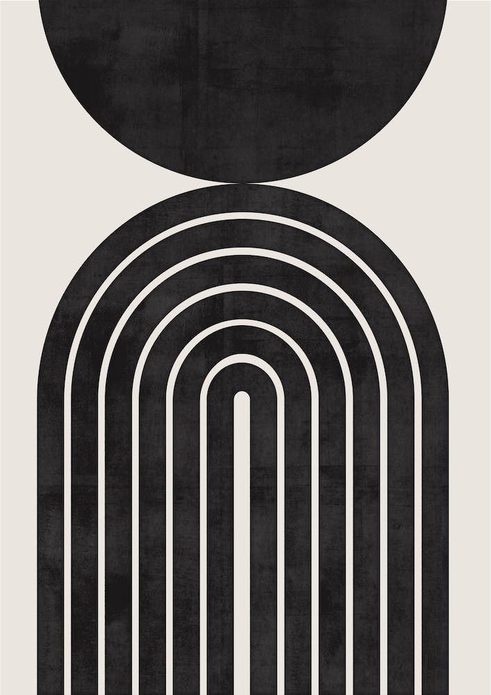 Abstract Rainbow Circle One