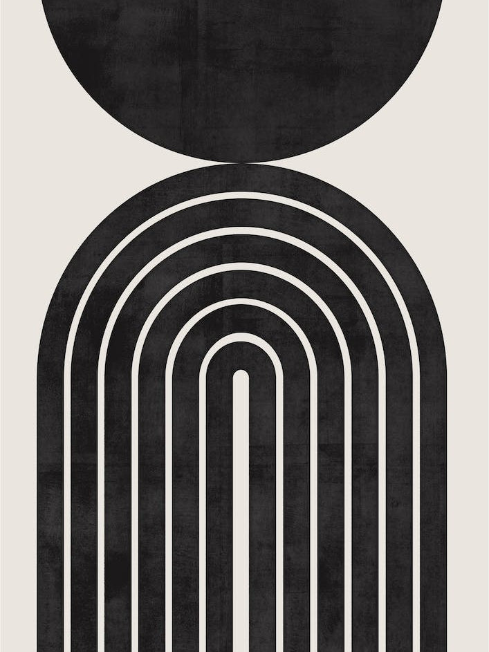 Abstract Rainbow Circle One