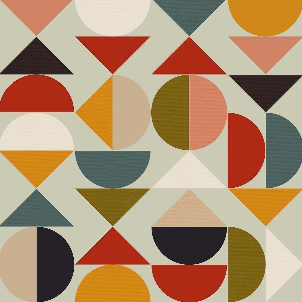 Bauhaus Modern Square