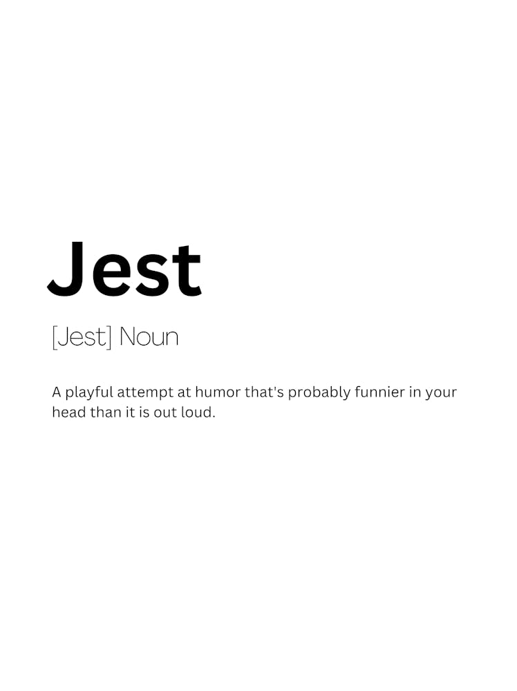Jest Definition Meaning
