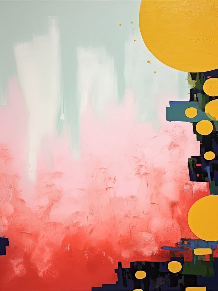 Pop Colour Abstract Painting 8