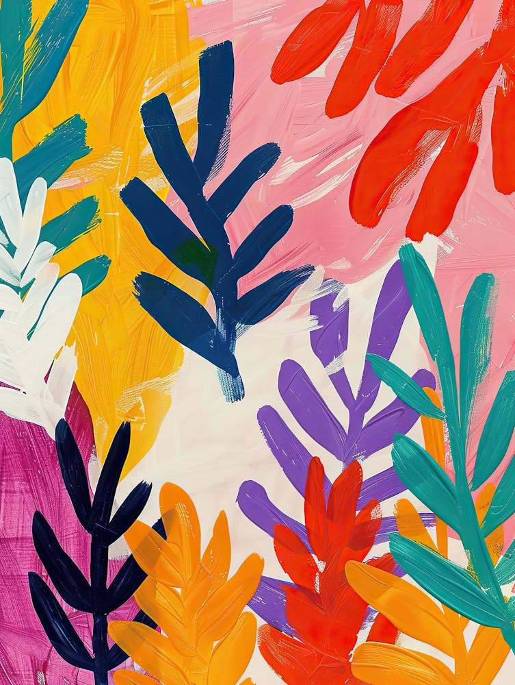 Vibrant Layers Matisse Style