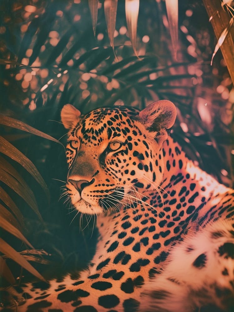 Polaroid Inspired Leopard 1