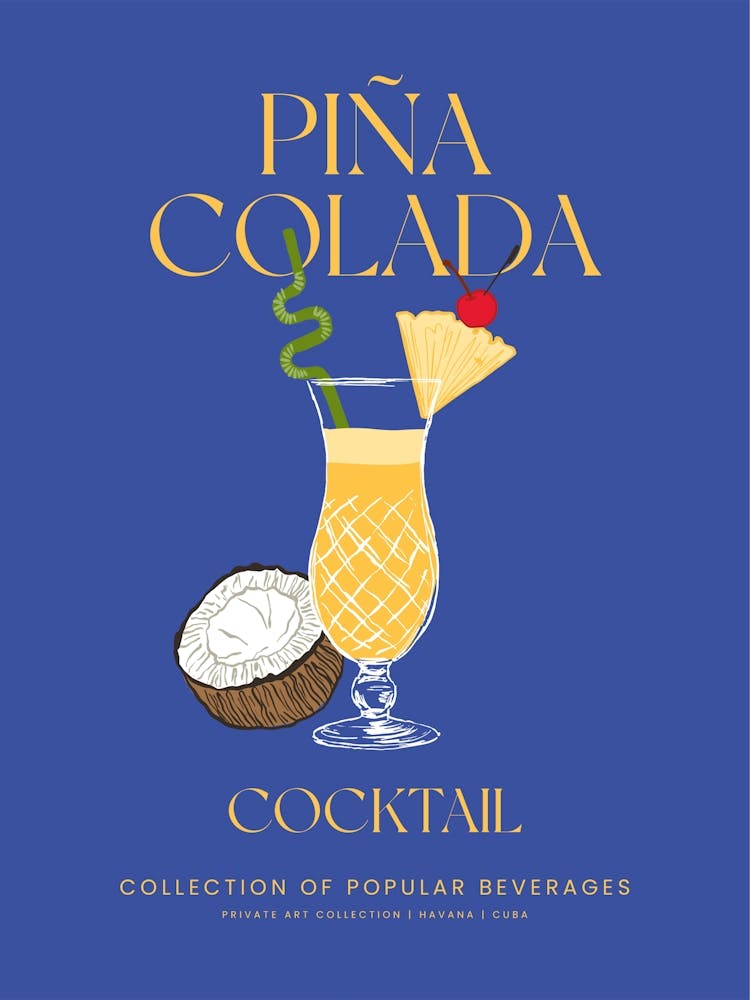 Pina Colada Cocktail