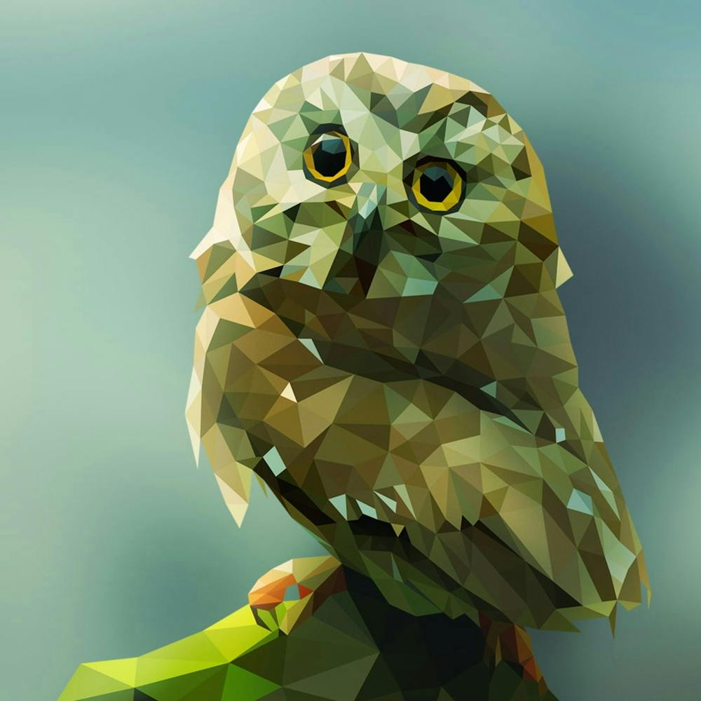 Low Poly Owl