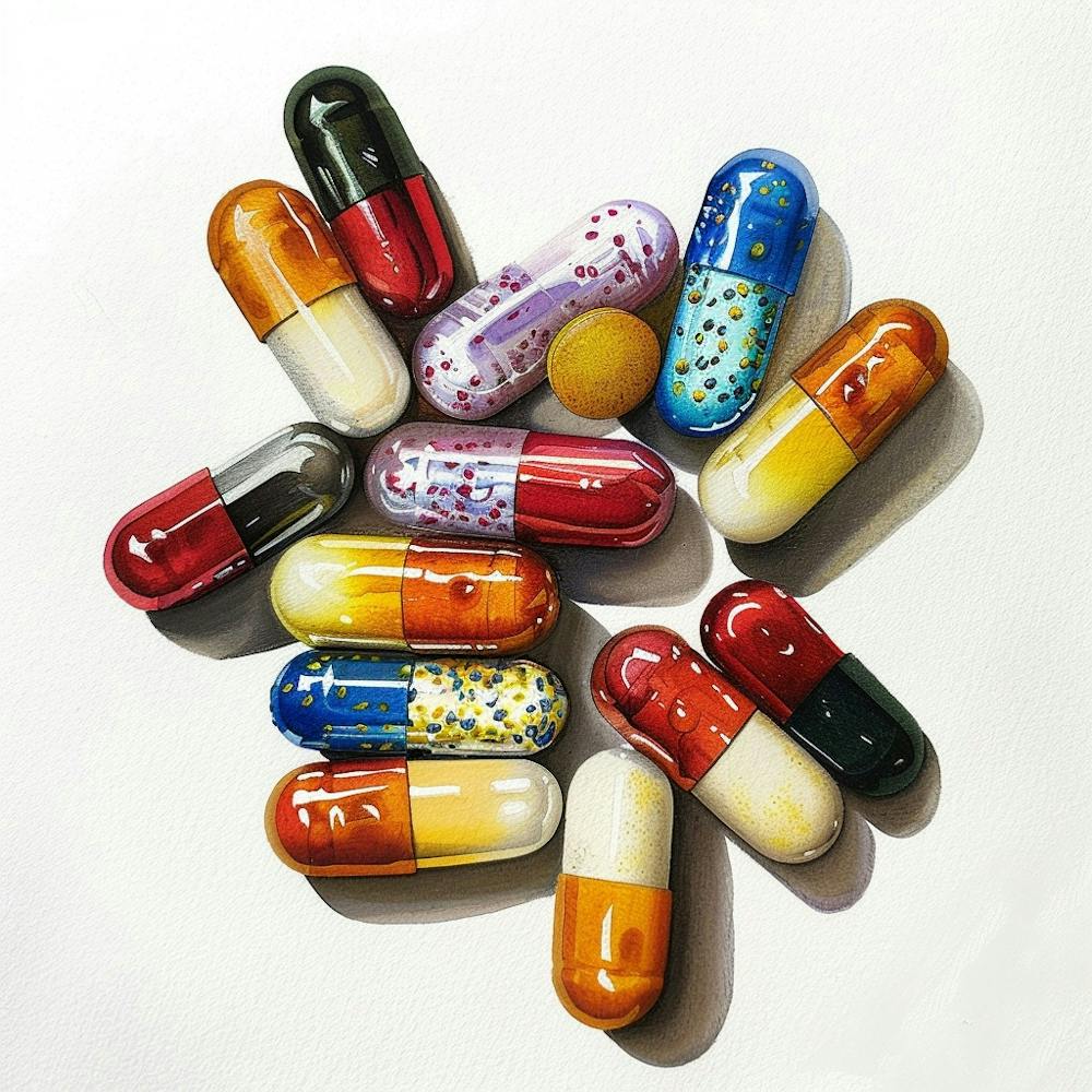 Pills And Capsules Medicine