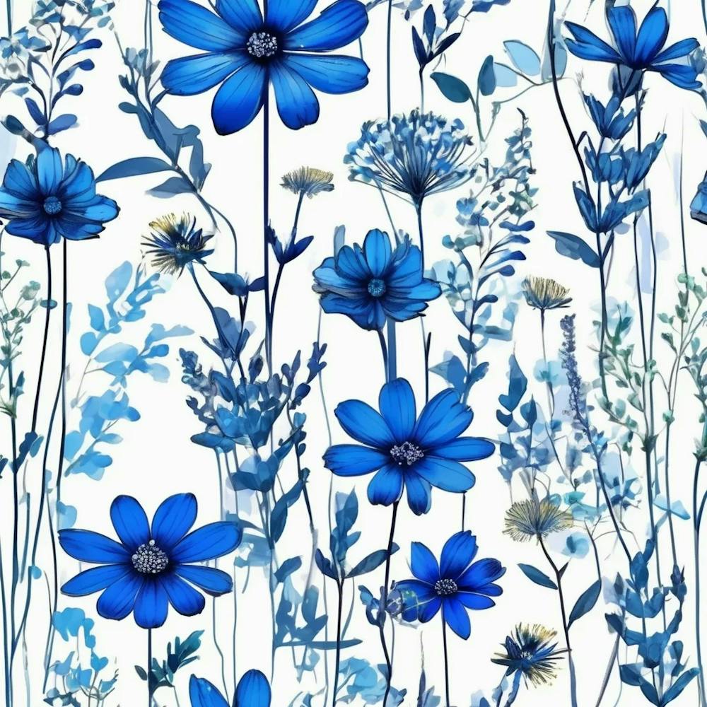 wildgarden Blue Flowers 2
