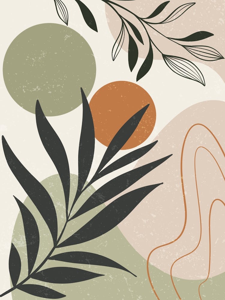 Abstract Leaves 20