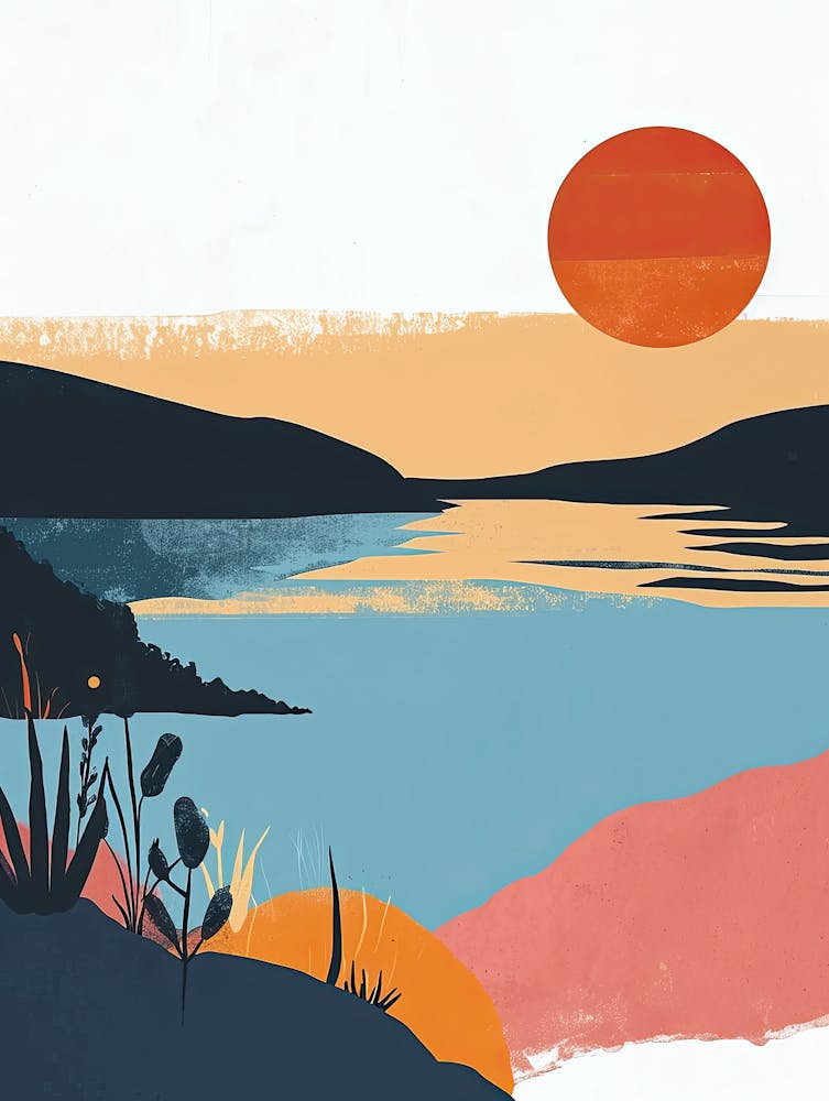 Sunset in Sweden, Scandinavian Simplicity