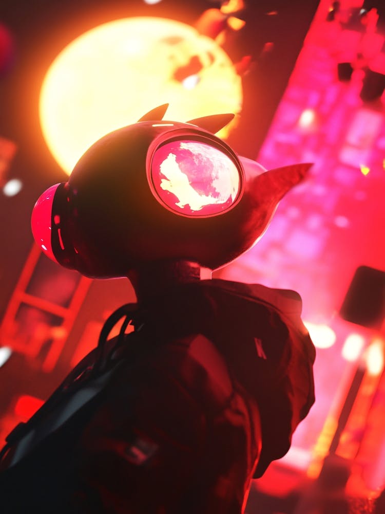 Tech Robot Pink
