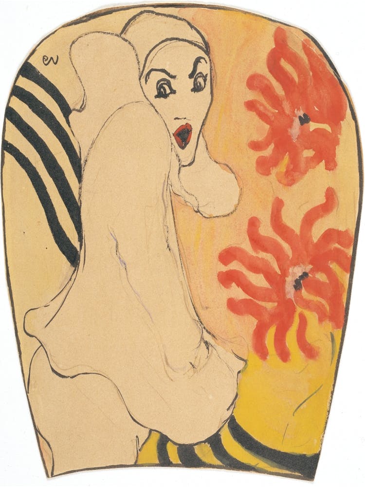Pierrot By Édouard Vuillard
