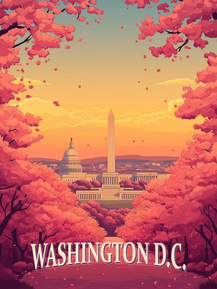 Washington D.C. Poster 1