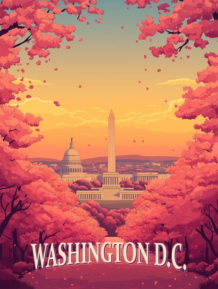 Washington D.C. Poster 1