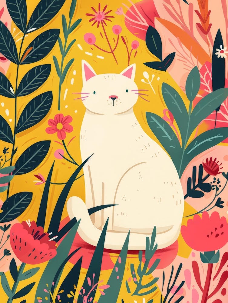 Katze im Garten 6