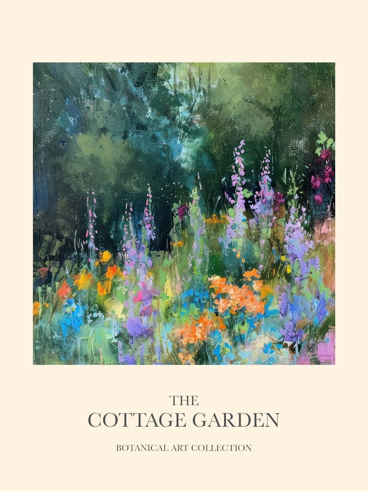 Cottage Garden Poster Wild Bloom 5