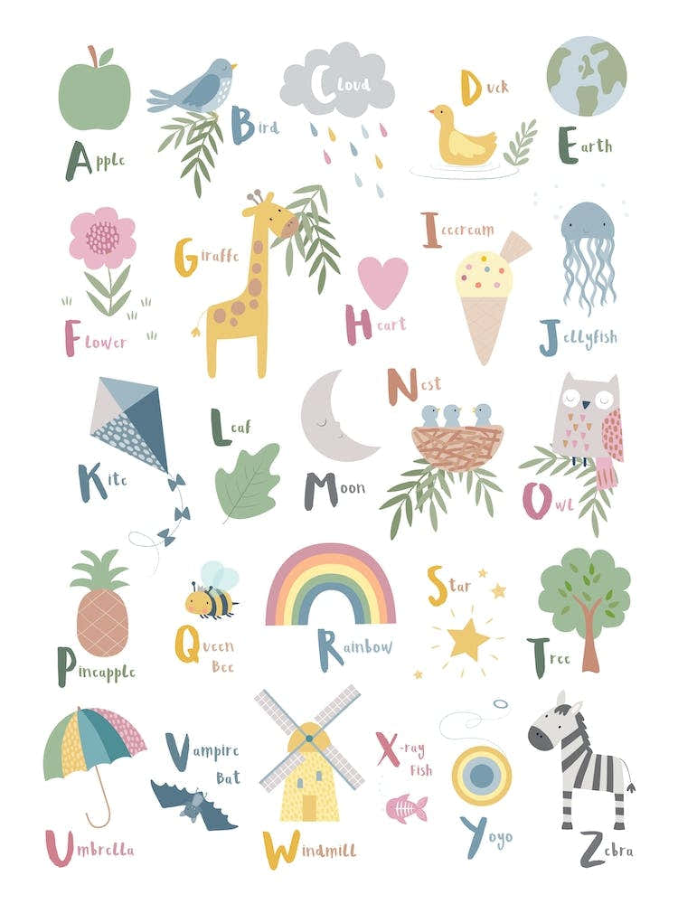 Little Things Alphabet