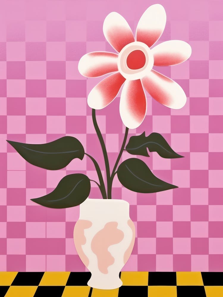 Orchids Flower Vase 3