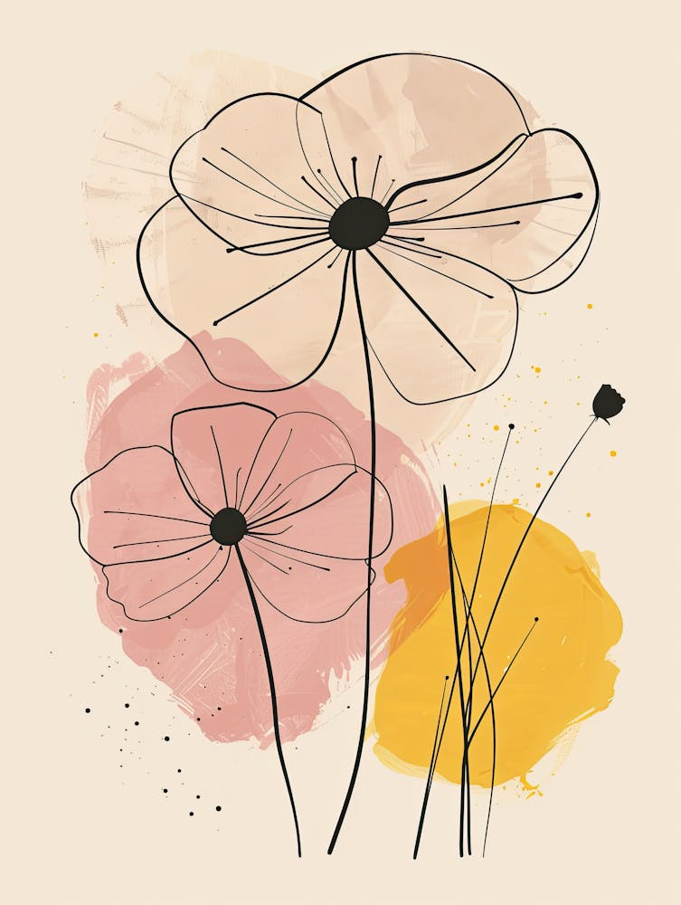 Dakar Blumenmarkt - Boho Minimalistischer Stil