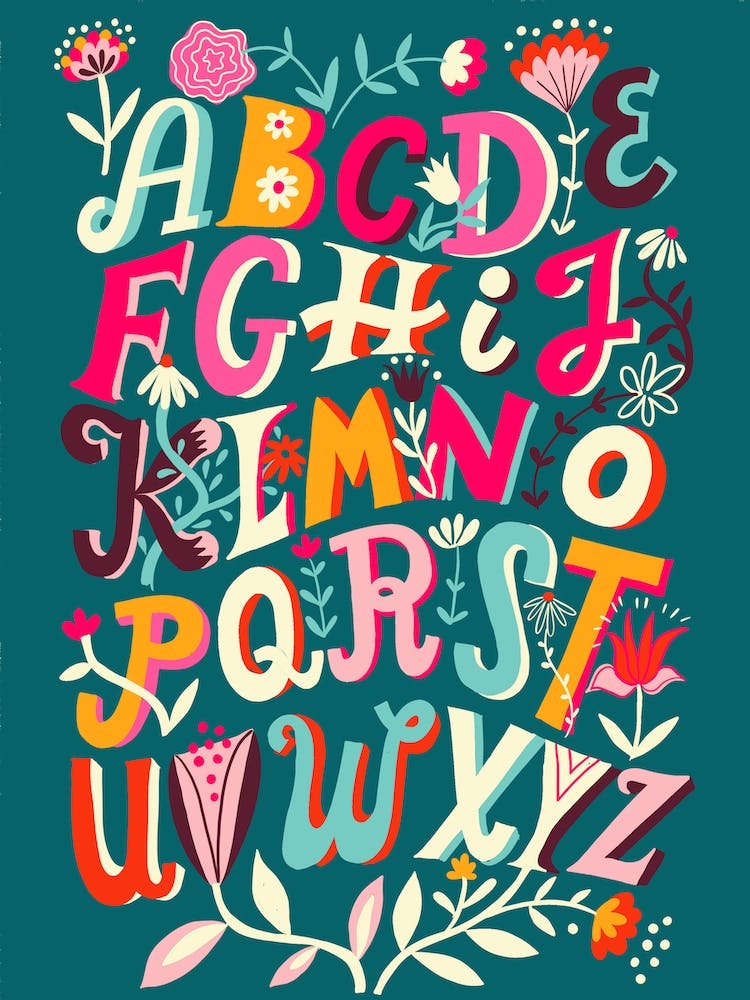 Alphabet-Tafel