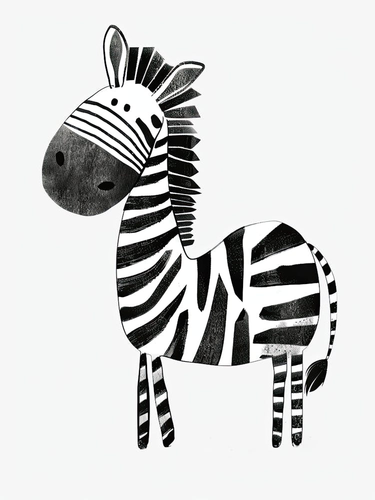 Zebra Dreams Children Prints & Kids Posters