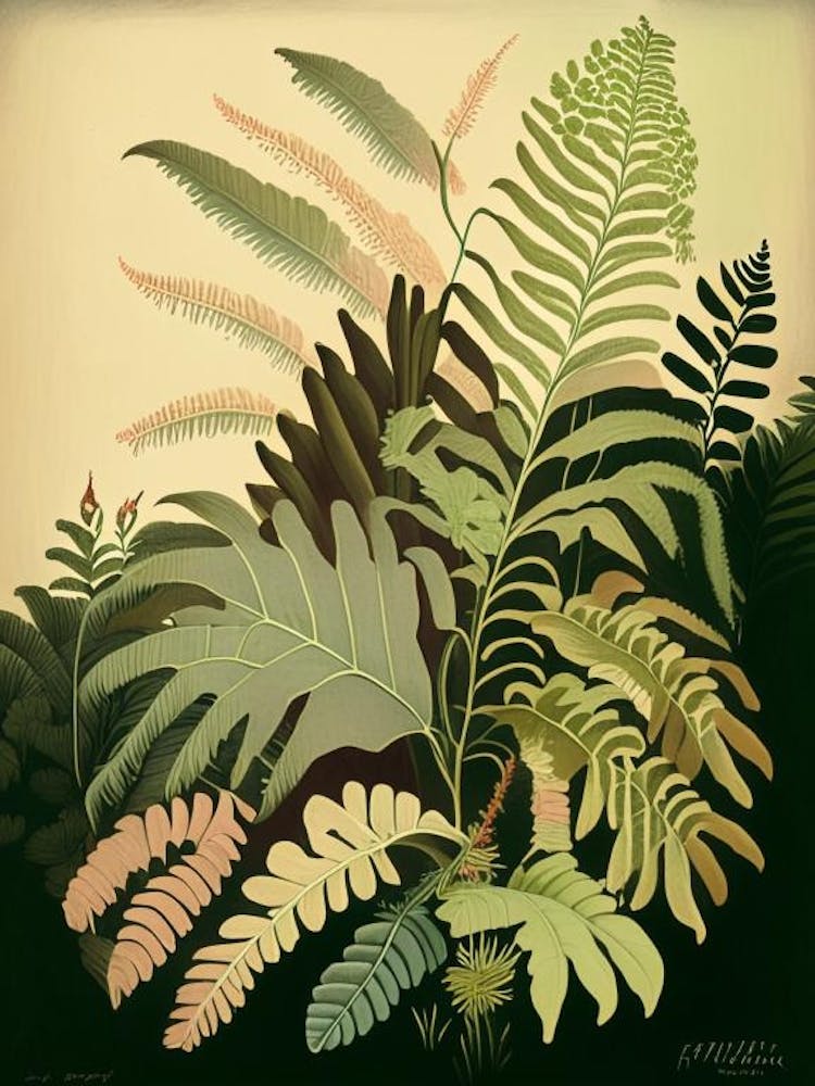 Mère Fougère Inspiré par Rousseau