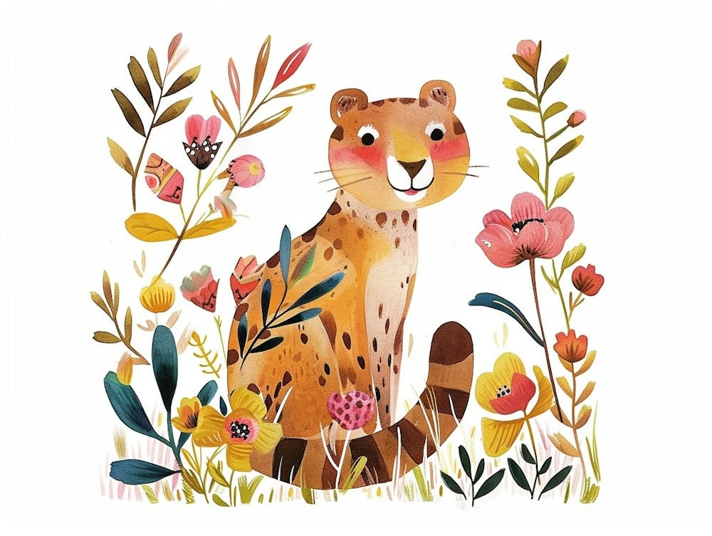 Little Floral Cougar 3