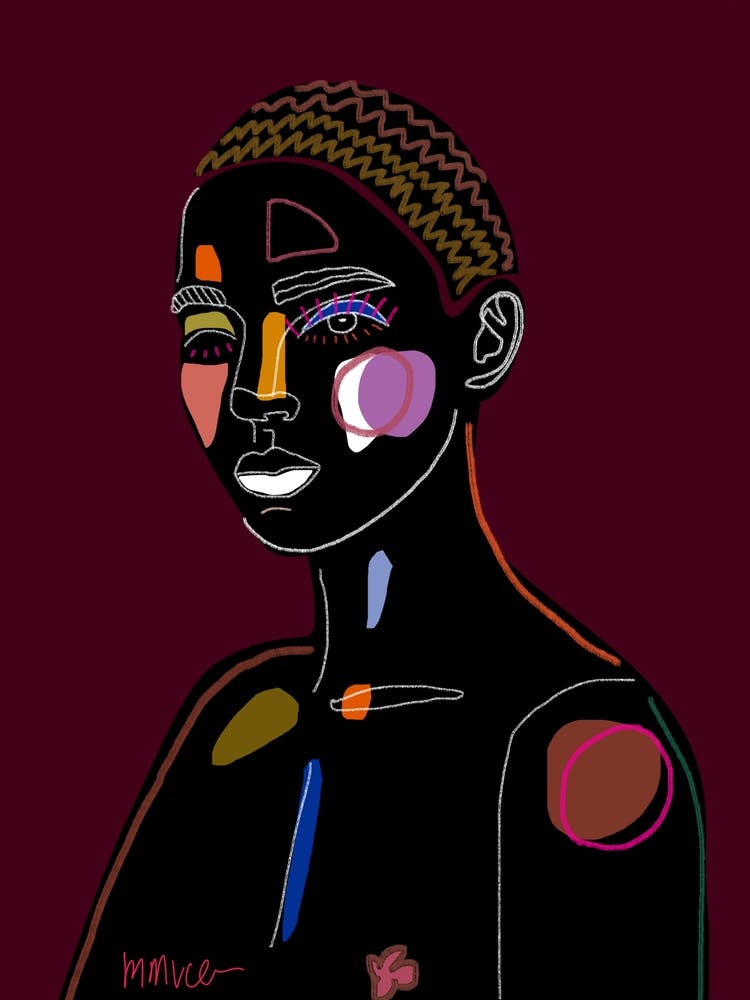 Woman's portrait by mmvce